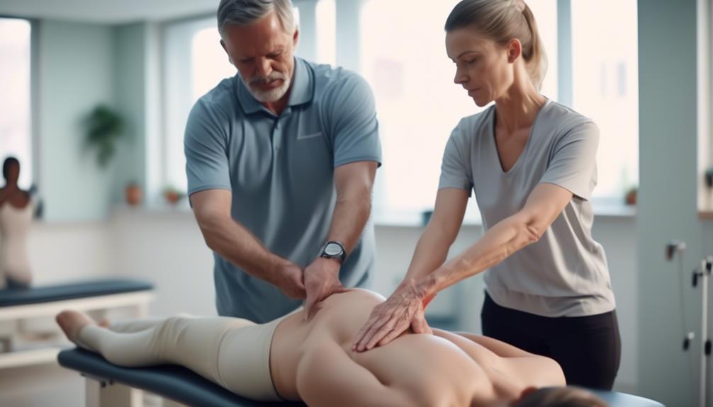 stretching and rehabilitating for health